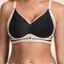 HBselect Jelly Bras for Women No Underwire Comfort Wireless Push Up Bras Seamless Tshirt Bralettes for Women (L)