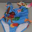 Disney Moana Girls UPF 50+ One Piece Bathing Suit Toddler to Big Kid Sizes (2T - 10-12)