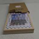 LUCKYLIFE 12x16 Picture Frame Solid Natural Wood, Display 8.5x11 photo with Mat or 12x16 without Mat for Wall Hanging, Set of 5