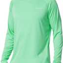 baleaf Men's Sun Protection Shirts UV SPF UPF 50+ Long Sleeve Rash Guard Fishing Running Quick Dry Lightweight (XX-Large, 02-beach Glass)