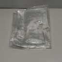 Houseables Plastic Chair Covers, Plastic Seat Covers for Dining Chairs, Seat Protectors, Vinyl, Waterproof, Clear Cushion Protector for Cats, Kids, Kitchen Room Table, Fits 16-18 Inch, 4 Pack Set