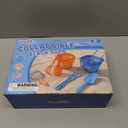 Dreamon Beach Toys, 2 Packs Travel Sand Toys for Kids Ages 4-8 | 10 PCS Sandcastle Building Kit with Collapsible Bucket, Mesh Bag, Sand Sifter, Shovel & Rake, Beach Essentials for Kids