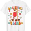 Funny Infusion Day IV Therapy Nurse Bartender For Your Veins T-Shirt (Small)