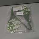 MAQIAHN 6 Baby Breath Artificial Flowers - Babies Breath Flowers Artificial Bulk Faux Flowers Bouquet White Flores Greenery Real Touch Fake Flowers Arrangements Wedding Centerpieces Tables Decorations