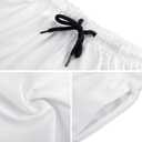 Mens Jamaican Flag Swim Trunks Quick Dry Board Shorts with Mesh Lining (M)