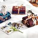 Qeils Washable Pee Pads, Reusable Puppy Pads 4 Pack 30"x34" Super Absorbent Leakproof Dog Training Pads, Non-Slip Wee Wee Pads for Crate, Floor, Potty Pads Feeding Mat Dog Pee