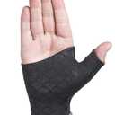 Thermoskin Wrist Thumb Sleeve, Fingerless Pain-Relieving Glove, Small