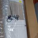 Uthfy Swamp Cooler, 3-IN-1 Evaporative Air Cooler with 7 Gallon Water Tank, 4 Ice Box, Remote, 12H Timer, 120Oscillation, Portable Air Conditioner, Cooling Fan for Bedroom Indoor Outdoor Use