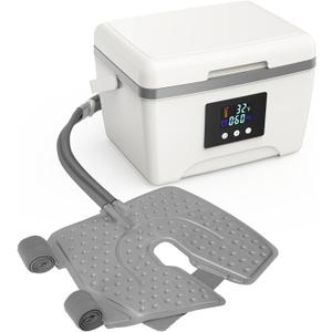 Ice Machine for Knee After Surgery, 9 Quarts Cold Therapy Machine with Digital Panel, Timer Looped Cryotherapy for Knee Replacement, Post-Surgery Swelling Relief, Sprains Recovery