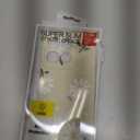 for Motorola Moto G Stylus 5G 2025 Case, Flower Pattern Slim Case Soft Silicone Protective for Moto G Stylus 5G 2025 Phone Cover, Daisy Rice White