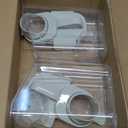 DEAYOU 2 Pack Bird Seed Storage Container, 3 Qt/2.8 L Airtight Cereal Storage Bin with Pour Spout and Measuring Cup, BPA Free Plastic Water Pitcher with Handle for Rice, Grain, Flour, Pet Food