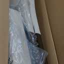 COLAMY Tufted Dining Chairs Set of 2, Accent Parsons Diner Chair Upholstered Fabric Stylish Kitchen Chairs with Solid Wood Legs and Padded Seat, Beige