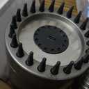 Hibbent Upgraded 5-spray 13'' Dual Filtered Rainfall Shower Head Combo, High Pressure 10-setting Handheld Shower Head with 12'' Adjustable Extension Arm, 20 Stage Shower Filter, 71'' Hose, Chrome