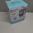 Joyfuture Automatic Bubble Machine, Black Bubbles Blower for Kids, Toddlers - 360 Rotation, 75 Adjustment, with LED Light - Gifts for Boys, Girls, Outdoor, Birthday, Party