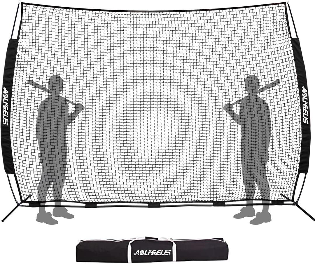 Sports Barrier Net,Sports Net,Barricade Backstop Net,Perfect for Baseball,Softball,Soccer, Basketball,Lacrosse