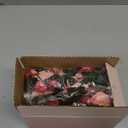 BLEUM CADE 5Pcs 41Ft Flower Garland Artificial Rose Vines for Bedroom, Cute Fake Hanging Flower Vines Floral Garland Decorations for Wedding Party Wall Room Decor Aesthetic (5 Pcs, Pink)