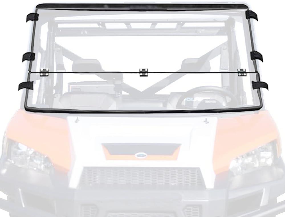 2-in-1 Flip Folding Windshield Fits 2013-2020 Polaris Ranger Full Size XP570 XP900 XP1000 Crew 2-in-1 Flip Folding Windshield Fits 2013-2020 Polaris Ranger Full Size XP570 XP900 XP1000 Crew