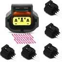 Pack of 6 PT2073, 57-5582, 5019952AA, PTC1187, S-2087 3.7 3.9 4.7 Ignition Coil Pack Connector Fit for Jeep Commander Grand Cherokee Liberty Fit for Dodge Fit for Ram 1500 Dakota 1999-2008
