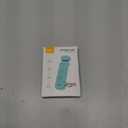 Gritin Reading Light, Rechargeable Book Light for Reading in Bed - Eye Caring 3 Color Temperatures, 5-Level Dimmable Brightness, Long Lasting, Compact Size Clip on Book Lamp for Bookworms-Blue