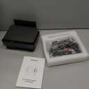 Smart Projector 1080P 4K Support with WIFI 6 and 2-Way Bluetooth 1500ANSI Auto Keystone Electric Focus Mini Projectors Home Theater Movie Outdoor Portable Projector (Black)