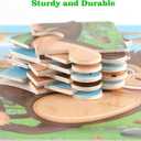 2 x NASHRIO Wooden Puzzles for Toddlers 3-5 Years Old(Set of 6), 9 Pieces Preschool Educational and Learning Animal Jigsaw Puzzle Toy Gift Set for Boys and Girls (9 Pcs-02)