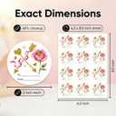 3 x Happy Valentine's Day Stickers 60Pcs Valentine Label Sticker for Wraping Adults and Kids Sealing Love Letter Envelope Decorating Boxes