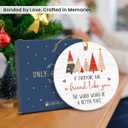 3 x Friend Ornaments for Women 2025 - If Everyone Had A Friend Like You, The World Would Be A Better Place, Friendship Ornaments for Christmas Tree, Meaningful for Friends Bestie Women