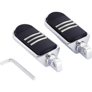 Motorcycle Highway Pegs Passenger Footpegs Male Mount Foot Rest Pedal Fit Harley Touring Street Glide Road King Road Electra Glide Sportster Dyna Softail