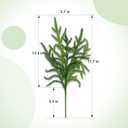 Bdor 30 Pack Artificial Norfolk Pine Sprays  18 Inch Faux Greenery Stems for DIY Christmas Wreaths, Holiday Floral Arrangements, and Seasonal Decor