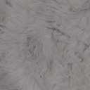 duduta White Faux Sheepskin Throw Rug 2x3 ft, Fluffy Shag Fur Chair Cover Small Bedside Dorm Rug Non Slip Washable