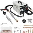 CMTOOL Dent Puller Welder, 3000W Stud Welder Dent Repair Kit, 3800A Car Pro Spot Puller Machine with 17 Types of Accessories, 6 Welding Modes, Adjustable Welding Power, Automatic and Manual Welding