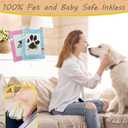 4Medium paw Print kit for Dogs Dog Nose Print kit Pet Paw Print Impression Kit for Dogs Cats Footprint Keepsake Mess-Free Paw Print Stamp Pad for Dogs Cats