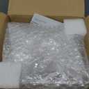 Chilled Condiment Tray Server with 5 Small Containers and Removable Compartments, Ice Chilled Condiment Organizer, Clear Garnish Serving Platter for Fruit, Salad, Food, Outdoor Events, Picnics (1 Pack)