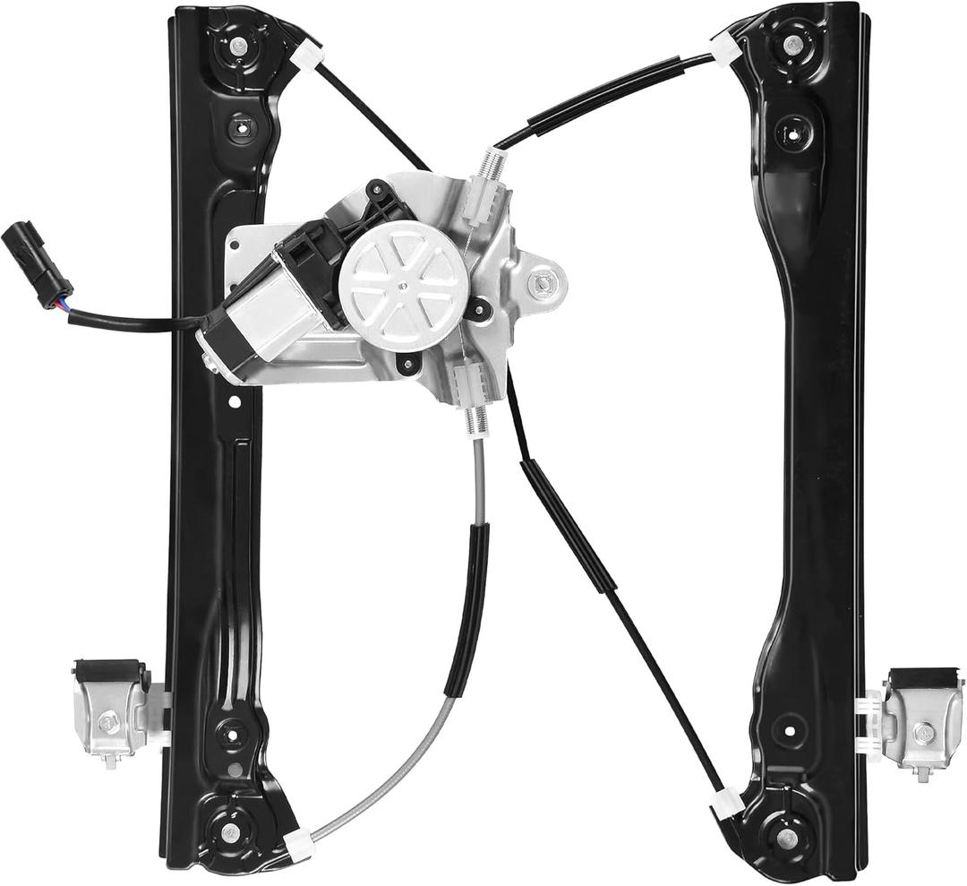 Front Passenger Side Power Window Regulator with Motor (2 Pins) Fit for 2012-2015 Chevy Cruze, 2016 Chevrolet Cruze Limited, Without Auto Up and Down, 751-740