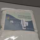 Jowels Natural Linen Extra Wide Curtain 100 Inch for Patio Silding Glass Doors 1 Panel Cream Light Flitering Semi Sheer Curtains Grommet Boho Farmhouse Room Divider Drapes for Living Room W100xL96