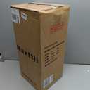 Porch Lights Outdoor 21 Inch Large Outdoor Wall Lights with Clear Water Ripple Glass Aluminum Waterproof and E26 Socket (Black)