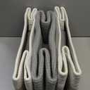 Large Storage Basket for Organizing, Woven Rope Basket for Shelves, Closet Organizer Bins for Clothes, Blanket, Toys, Baby Nursery Storage, 17.7" x 13" x 7.87", 3 Packs Gradient Grey