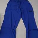 Dagacci Scrubs Medical Uniform Women and Man Scrubs Set Medical Scrubs Top and Pants (Medium, Royal Blue)