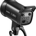 Godox SL100D Daylight LED Video Light, 100W 5600K 32100Lux @1M CRI 96+TLCI 97+ Bowens Mount COB LED Continuous Light, 8 FX Effects 0-100% Brightness Studio Light with APP Control