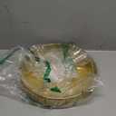 MTJYQTF Gold Cake Stand Set - Metal Round Cupcake Dessert Stand with Cake Cutting & Cake Spatula for Party, Candy Table Display for Wedding Birthday Baby Shower12x12x2.4 IN CS003-pan