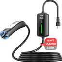 Unitek Level 1 & 2 Tesla Wall Charger - Portable EV Charger for All Tesla, 16Amp 3.5KW 240V Mobile Charger Connector for Tesla, EV Charging Station for Tesla, Tesla Home Charger for ModelY/3/S/X