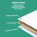 Small White Box 5 x 3 x 1 Inch 50 Pack Recyclable Corrugated Gift Mailers Storage Business Packaging Shipping Boxes