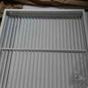 HVAC Premium 18" X 18" Aluminum Return Filter Grille for 1" Filter - Easy Airflow - Linear Bar Grilles [Outer Dimensions: 20.5"w X 20.5"h]