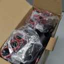 Handy Broom, Indoor/Outdoor Brooms, Duty Kitchen Broom, for Home Garage Kitchen Office Courtyard Lobby Patio Lawn Concrete (2, Red)