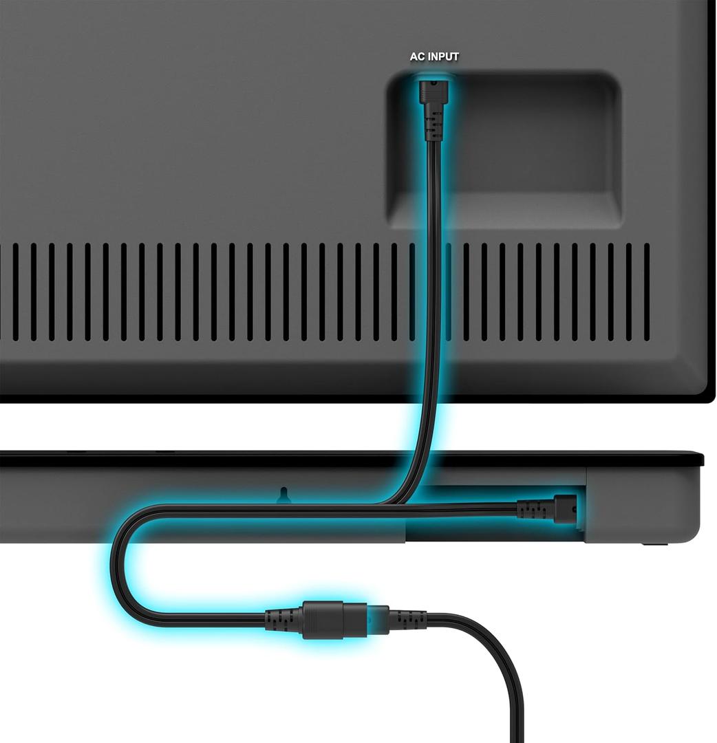 Mission Y Splitter Power Cable for Soundbars (Power Your Soundbar Directly from Your TV)