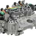 RE0F11A JF015E CVT Transmission Valve Body, Compatible with N-i-ssan Sentra 2013-2019 1.6L 1.8L, Automotive Transmission Valve Body With Solenoid Replaces Part 31705-X428E 31705-X428B