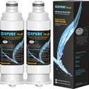 ICEPURE PLUS NSF53 DA97-17376B Replacement for HAF-QIN/EXP, HAF-QIN, DA97-08006C, RF23M8070SG, RF23M8070SR, RF23M8090SG, RF23M8090SR, AQF-DA97-17376B Refrigerator Water Filter, 2PACK