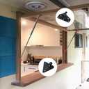 Qty (2) SPD-GSNI-5300-40 C16-08316 SL34-40 20in 40lb/178N Universal Gas Strut Spring with Mounting Bracket- Shock Lift Support for RV Door Bed Boat Hatch Camper Shell Topper Parts