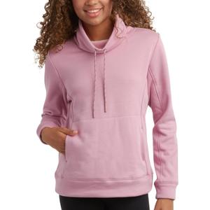 Spyder Womens Sweatshirt - Wind-Resistant Athletic Mock Neck Womens Tops - Plush Fleece Pullover Sweatshirts for Women (Medium, Orchid)
