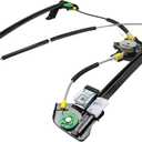 JC Whitney Window Regulator Compatible with 2004-2006 Ford F-150 Extended Cab Pickup, New Body Style Front, Passenger Side JF462939